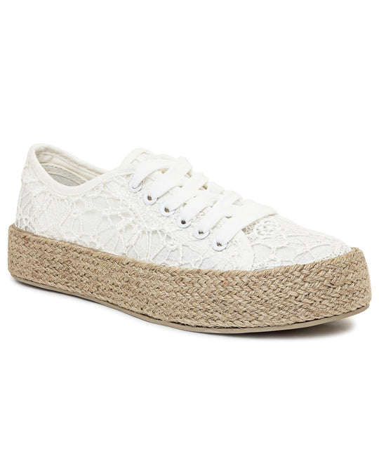 TomTom Ladies Casual Sneakers - White