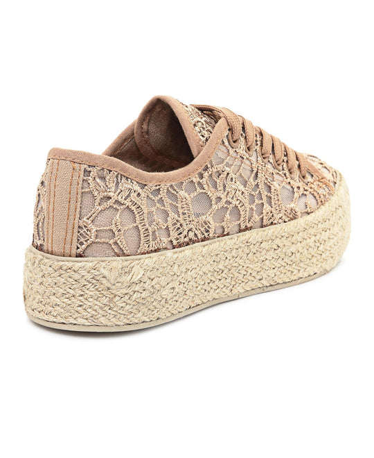 TomTom Ladies Casual Sneakers - Taupe