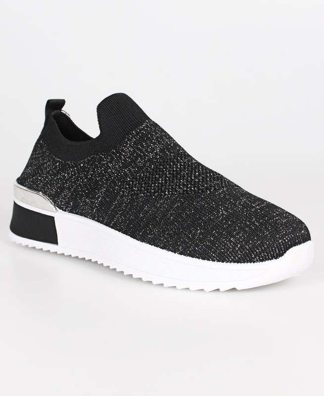 TOMTOM Ladies` Honey Shimmer Knit Sneakers