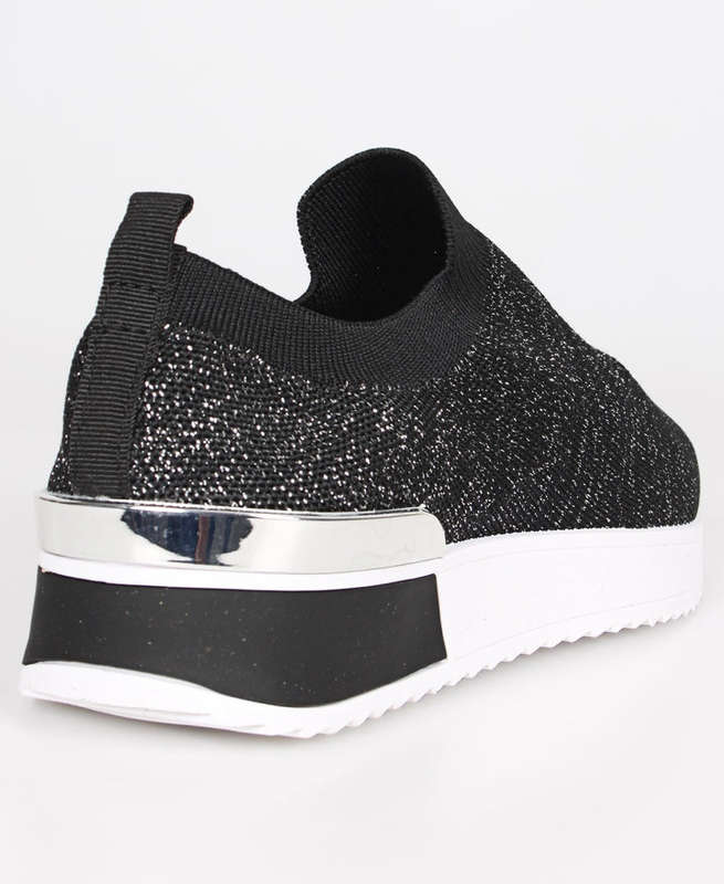 TOMTOM Ladies` Honey Shimmer Knit Sneakers