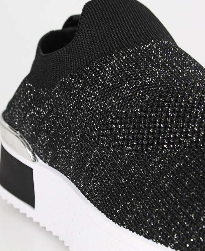 TOMTOM Ladies` Honey Shimmer Knit Sneakers