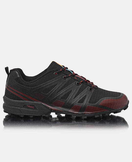 TOMTOM MEN'S TRAIL SNEAKERS - BLACK