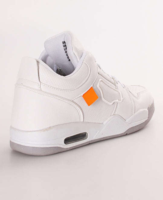 TOMTOM MEN'S CASUAL SNEAKERS - WHITE