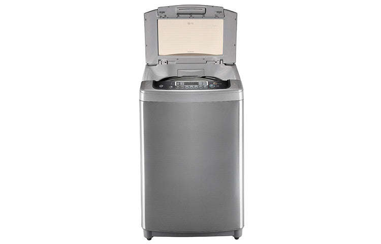 LG - 17Kg Top Loader Washing Machine - Silver