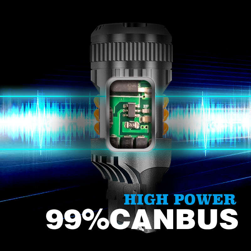 1156 Brake Red single contact  30w High Power Canbus Led  -Set