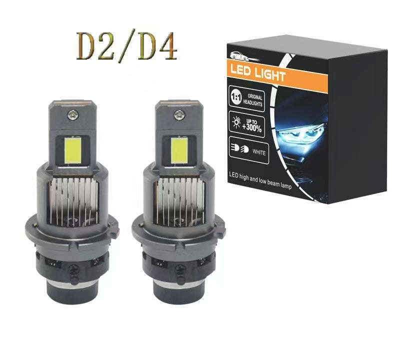 D4s Xenon to Led Replacement 12000 lumens-Set