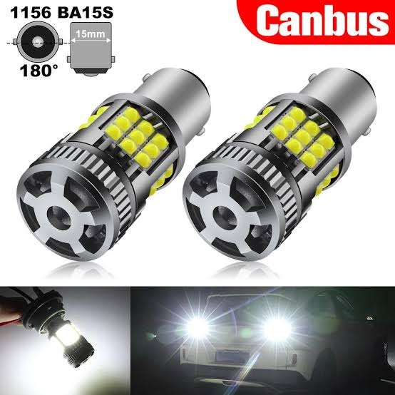 1156 Reverse 30w High Power Canbus Led White -Set
