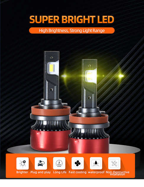 T30 Series 55w Canbus 8000 lumens LED H1 - Set