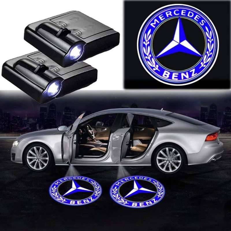 Mercedes Door logo set of Two