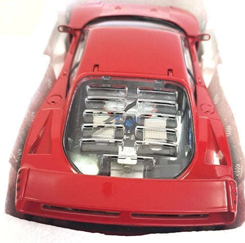 FERRARI F40 RED 1/18, DIECAST COLLECTABLES
