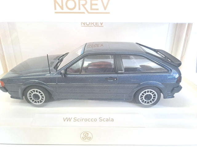 VW Scirocco Scala 1987 Helios Blue metallic 1:18