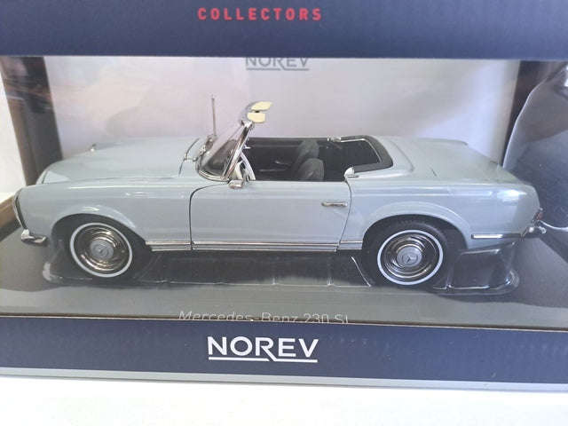 Mercedes-Benz 230 SL 1963 Grey 1:18
