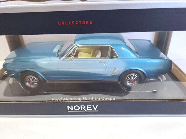 Ford Mustang Coupe 1965 Turquoise metallic 1:18