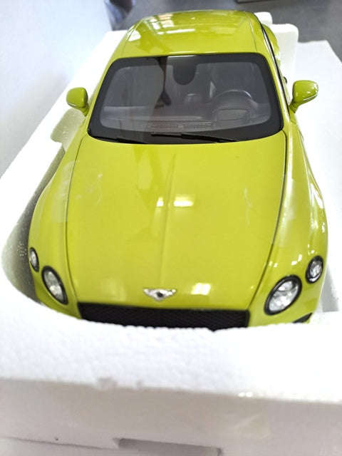 Bentley Continental GT 2018 Rhadium 1:18 - 200pcs WORLD WIDE LIMITED EDTITION