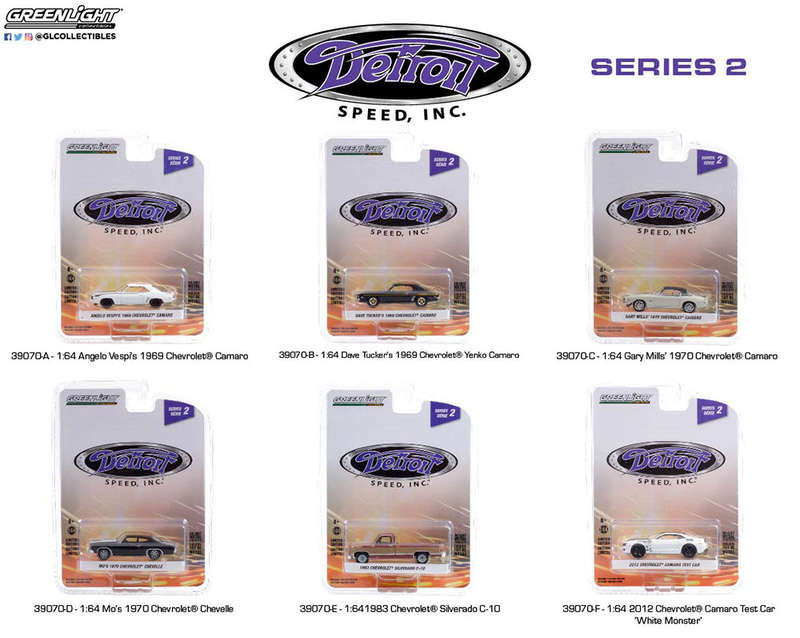 DETROIT SPEED** INC SERIES 2 6 OFF IN BOX 1/64, DIECAST COLLECTABLES