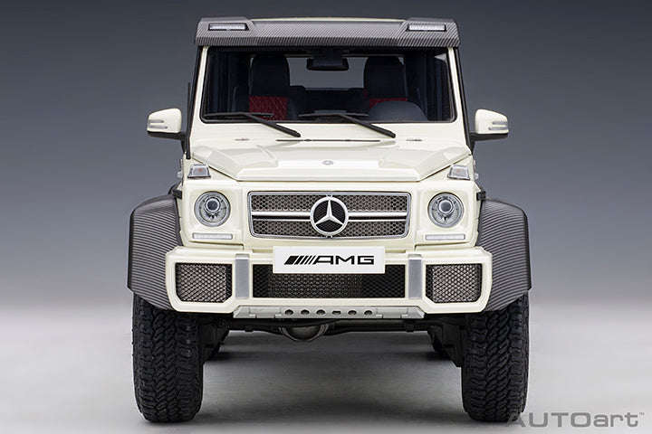 MERCEDES-BENZ G63 AMG 6 X 6 WHITE 1/18