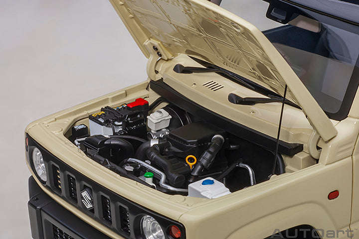 SUZUKI JIMNY JB64 CHIFFON IVORY MET/ BLUISH BLK PEARL