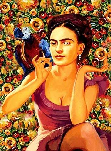 FRIDA KAHLO 1000 PIECES,JIGSAW PUZZLE,ADULT PUZZLES, ANATOLIAN