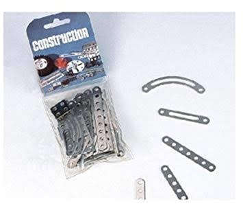 SPARES SET 37 2-9 HOLE FLAT & ARCHES 47 TRAPEZOIDAL SHAPES ,CONSTRUCTION SET,MODEL BUILDING K