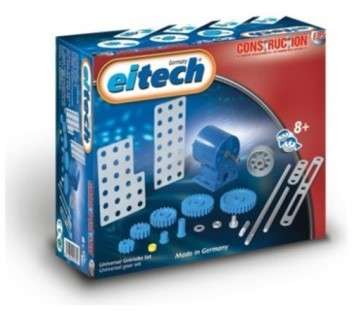 UNIVERSAL GEAR SET W STD MOTOR & ASSORTED SPROCKETS/AXLES ,CONSTRUCTION SET,MODEL BUILDING K