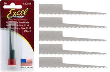BLADE FOR SAWING 2.5" X 3/8" X 2" 5 PCS, ARTS AND CRAFTS, STATIONERY, MINIATURE MODEL BUILDING