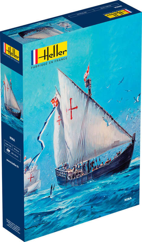 NINA CARAVEL 1/75, PLASTIC SCALE MODEL