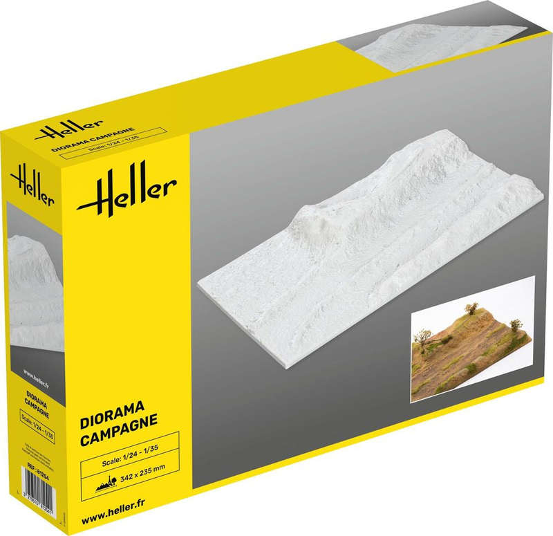 DIORAMA DESERT CAMPAIGNE 1/35 - 1/24, PLASTIC SCALE MODEL