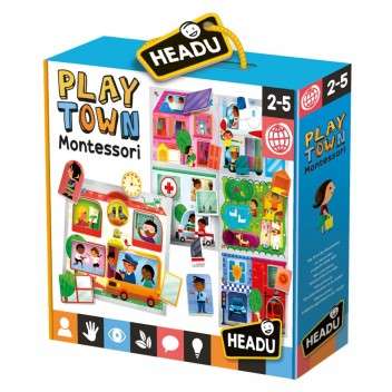 PLAY TOWN MONTESSORI;EDUCTIONAL PUZZLE, TEACHER HOMESCHOOL SUPPLIES;  TODDLER LEARNING TOYS;  BIR...