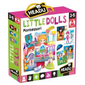 MONTESSORI MY LITTLE DOLLS;EDUCTIONAL PUZZLE, TEACHER HOMESCHOOL SUPPLIES;  TODDLER LEARNING TOYS...