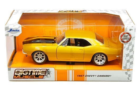 CHEVROLET CAMARO SS BIGTIME YELLOW 1967 1/24