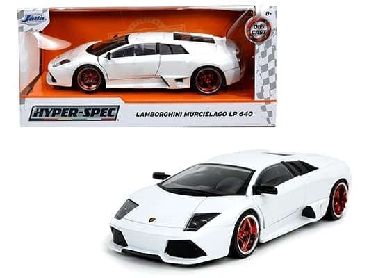 LAMBORGHINI MURCIELAGO LP640 HYPER-SPEC WHITE  1/24