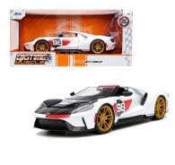 JADA FORD GT  BIGTIME MUSCLE WHITE 2021 1/24