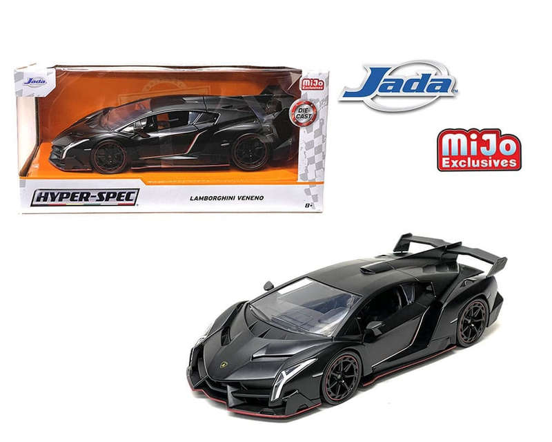 JADA LAMBORGHINI VENENO HYPER-SPEC MIJO EXCL BLACK  1/24