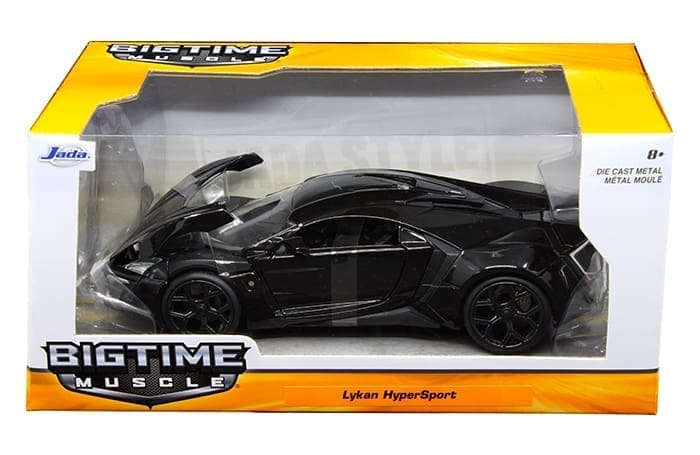 JADA-LYKAN HYPERSPORT  BIG TIME MUSCLE BLK  1/24