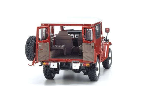 TOYOTA LAND CRUISER 40 VAN RED 1/18, DIECAST COLLECTABLES