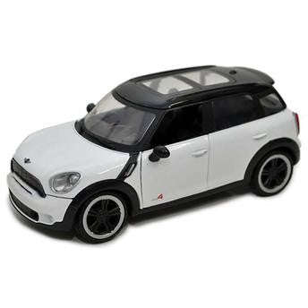 MINI COOPER S COUNTRYMAN WHITE 2011 1/24, DIECAST CAR, COLLECTABLE CAR.