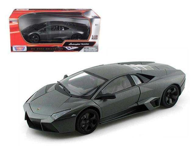 LAMBORGHINI REVENTON GREY 1/18, DIECAST CAR, COLLECTABLE CAR.