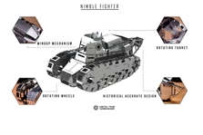 NIMBLE FIGHTER MECHANICAL TANK 179 PARTS