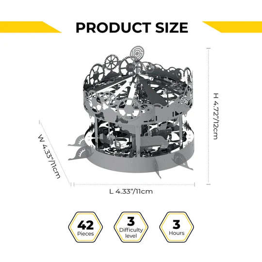 RIDING THE BEST MECH-ELECT CAROUSEL 42 PARTS