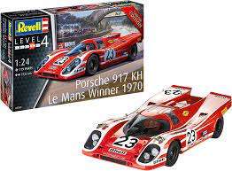 PORSCHE 917K LE MANS WINNER 1970 1/24, PLASTIC SCALE MODEL KIT