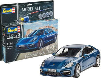 MODEL SET PORSCHE PANAMERA 2 1/24, PLASTIC SCALE MODEL KIT