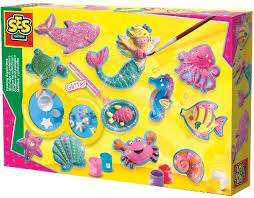CASTING AND PAINTING - OCEAN FIGURES EDUCATIONAL,TEACHER HOME SCHOOL, LEARNING