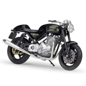 NORTON COMMANDO0 961 SE BLACK  1/18, DIECAST MOTORBIKE, COLLECTABLE MOTORCYCLE.