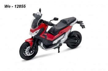 HONDA X-ADV  2018 1/18, DIECAST MOTORBIKE, COLLECTABLE MOTORCYCLE.