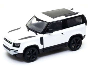 LAND ROVER DEFENDER CREAM 2020 1/24, DIECAST CAR, COLLECTABLE CAR.