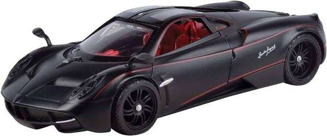 PAGANI HUAYRA GT RACING MATT BLACK 1/24, DIECAST CAR, COLLECTABLE CAR.