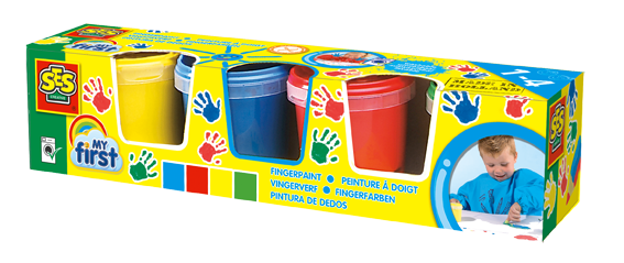 MY FIRST FINGERPAINT 4 COLOURS X 150 ML EDUCATIONAL,TEACHER HOME SCHOOL, LEARNING