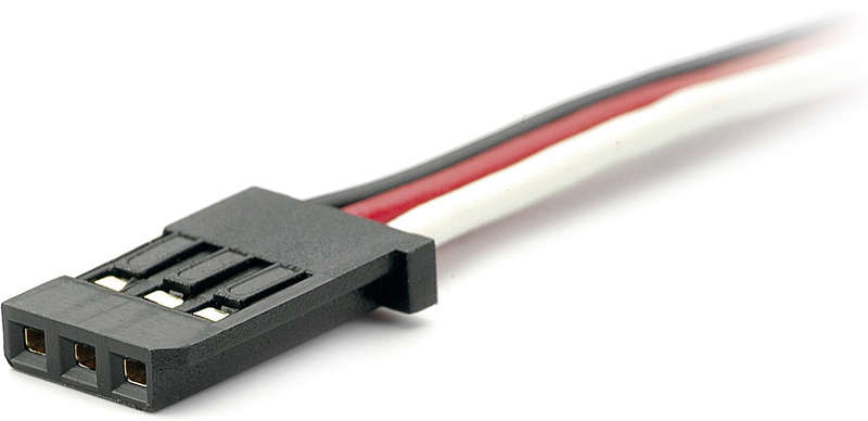 FUTABA SERVO PLUG IN CABLE 3 X 0.25MM2