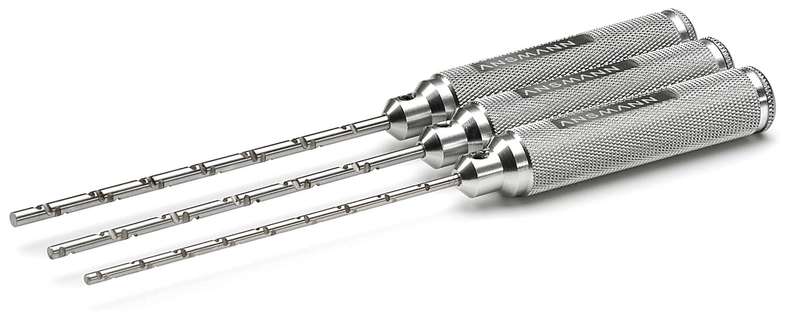 Reamer 3 Mm X 100 Alu Handle