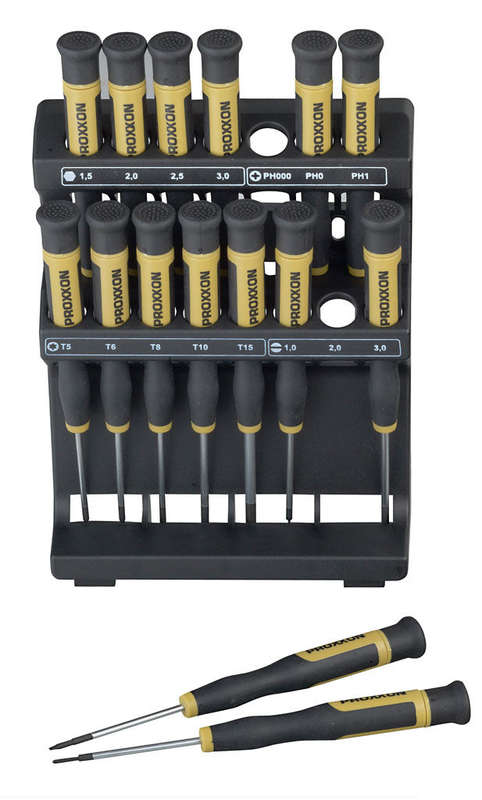 Proxxon - Micro Screwdriver Set HOBBY TOOL, ARTS AND CRAFTS, MINIATURE MODEL BUILDING, PROXXON AC...